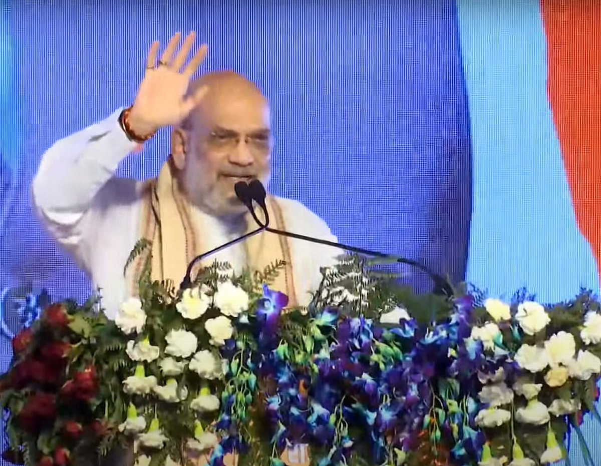 PTI : Amit Shah Promises Defence Corridor, Industries in Every Bihar District if NDA Wins